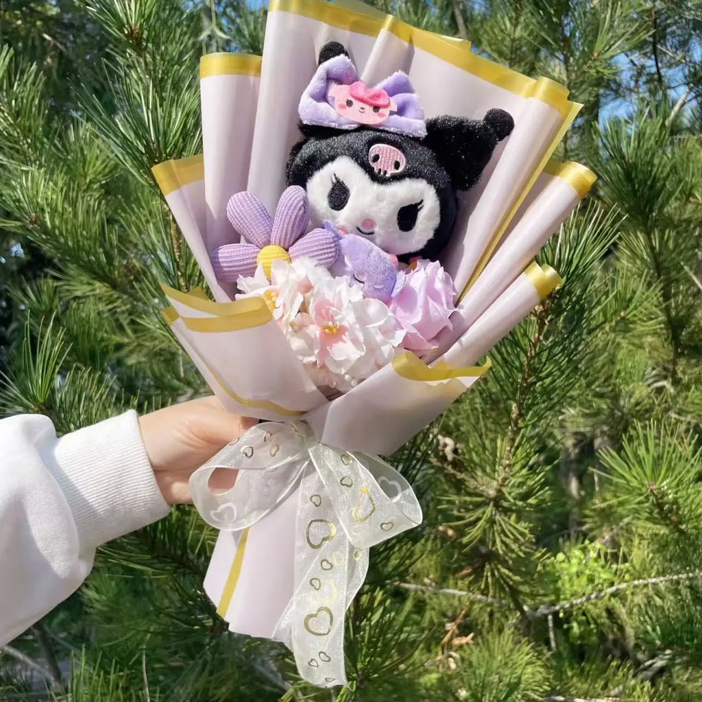 Cartoon Plush Flower Bouquet