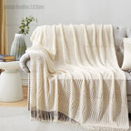 Chunky Knit Throw Blanket