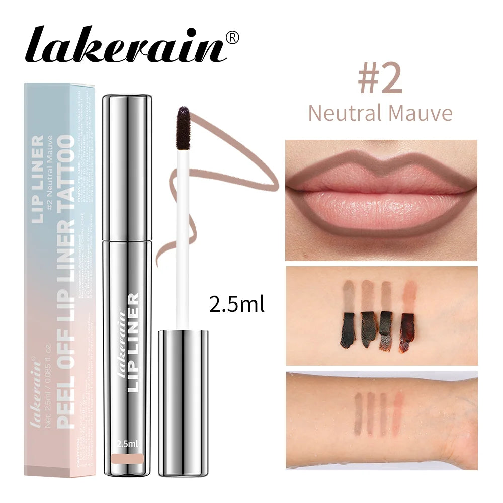 Lakerain Lip Liner – Long-Lasting Waterproof Lip Tint