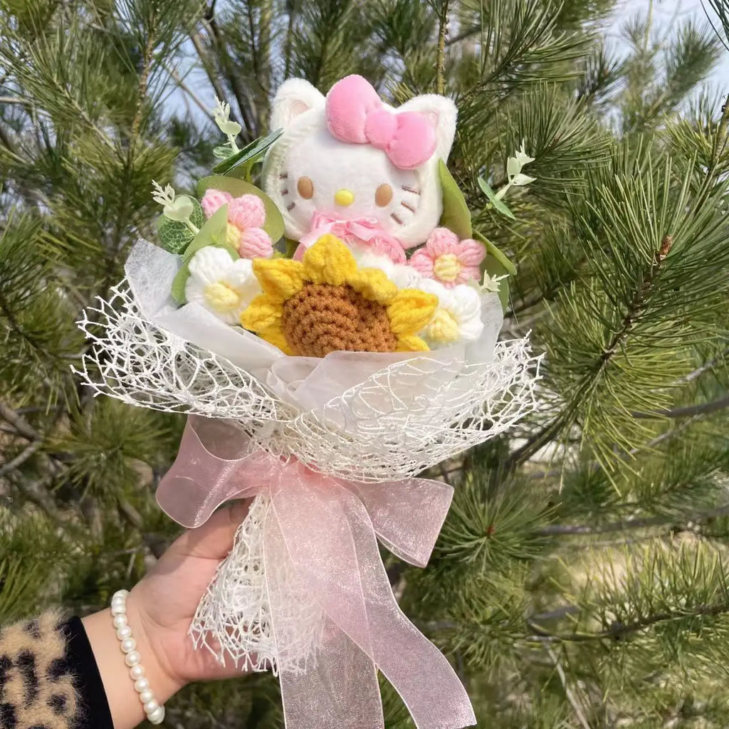 Cartoon Plush Flower Bouquet