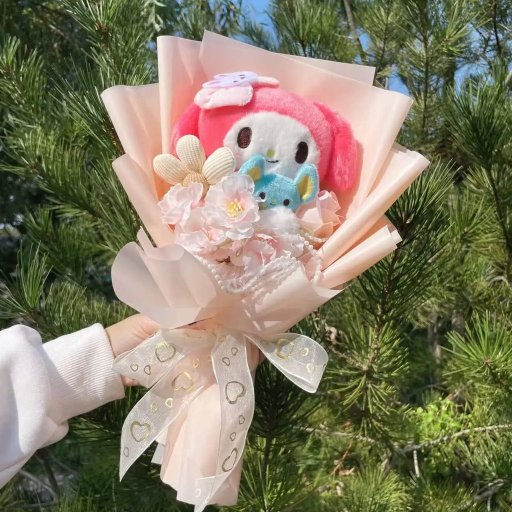 Cartoon Plush Flower Bouquet
