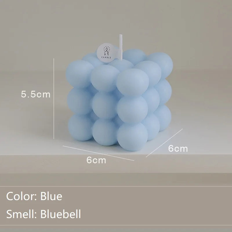 Mini Bubble Cube Scented Candle