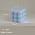 Mini Bubble Cube Scented Candle