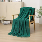 Chunky Knit Throw Blanket