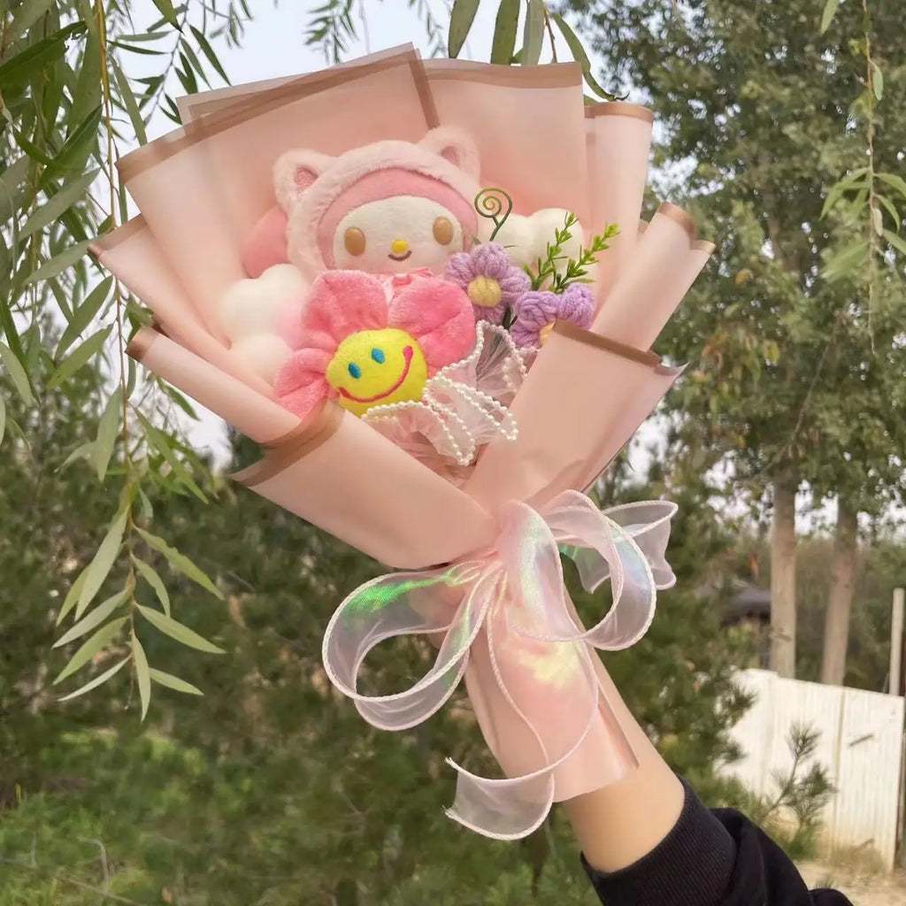 Cartoon Plush Flower Bouquet