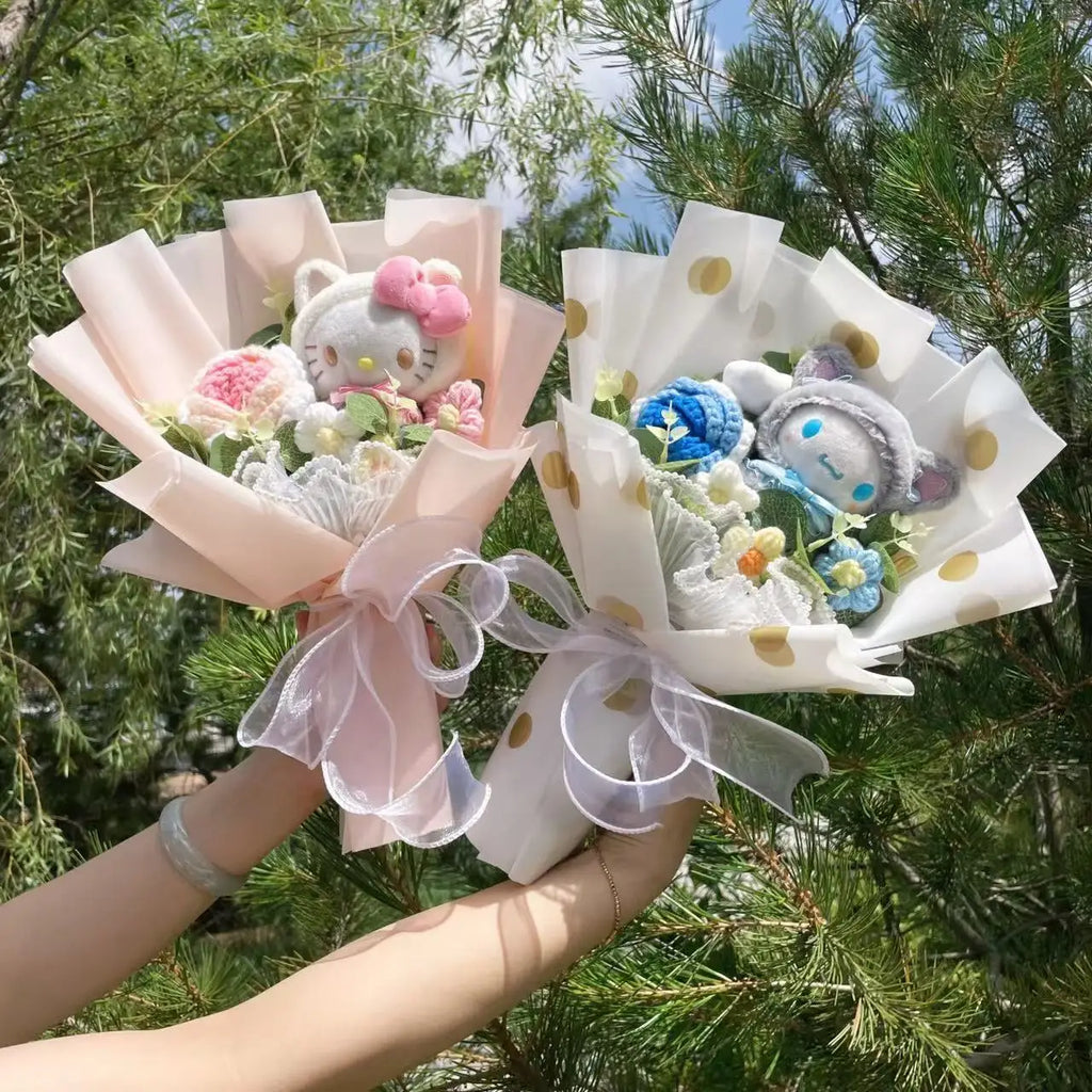 Cartoon Plush Flower Bouquet