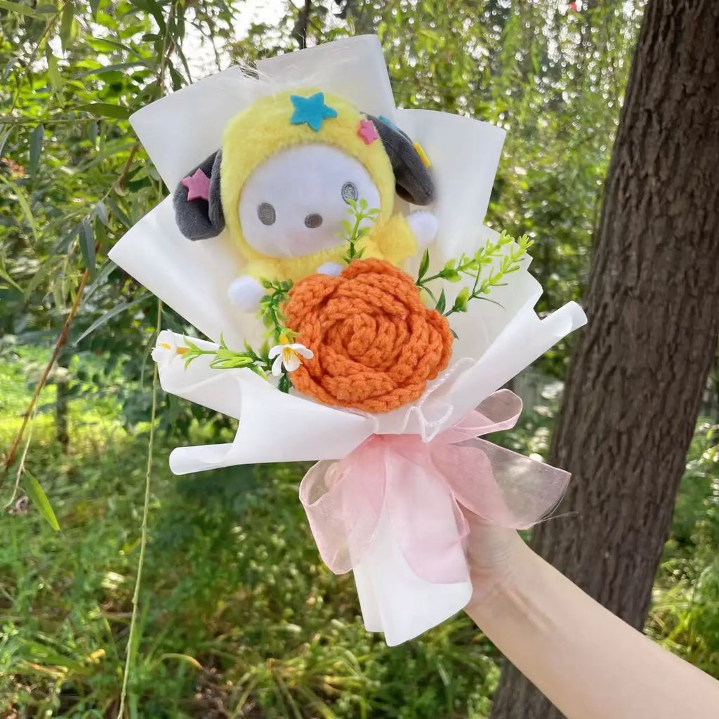 Cartoon Plush Flower Bouquet