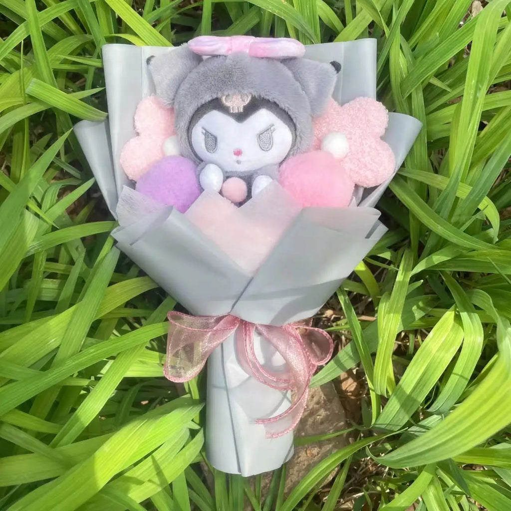 Cartoon Plush Flower Bouquet