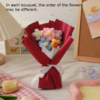 Handmade Mini Crochet Flower Bouquet