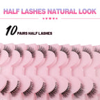Half eyelashes