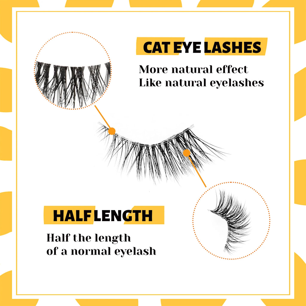 Half eyelashes