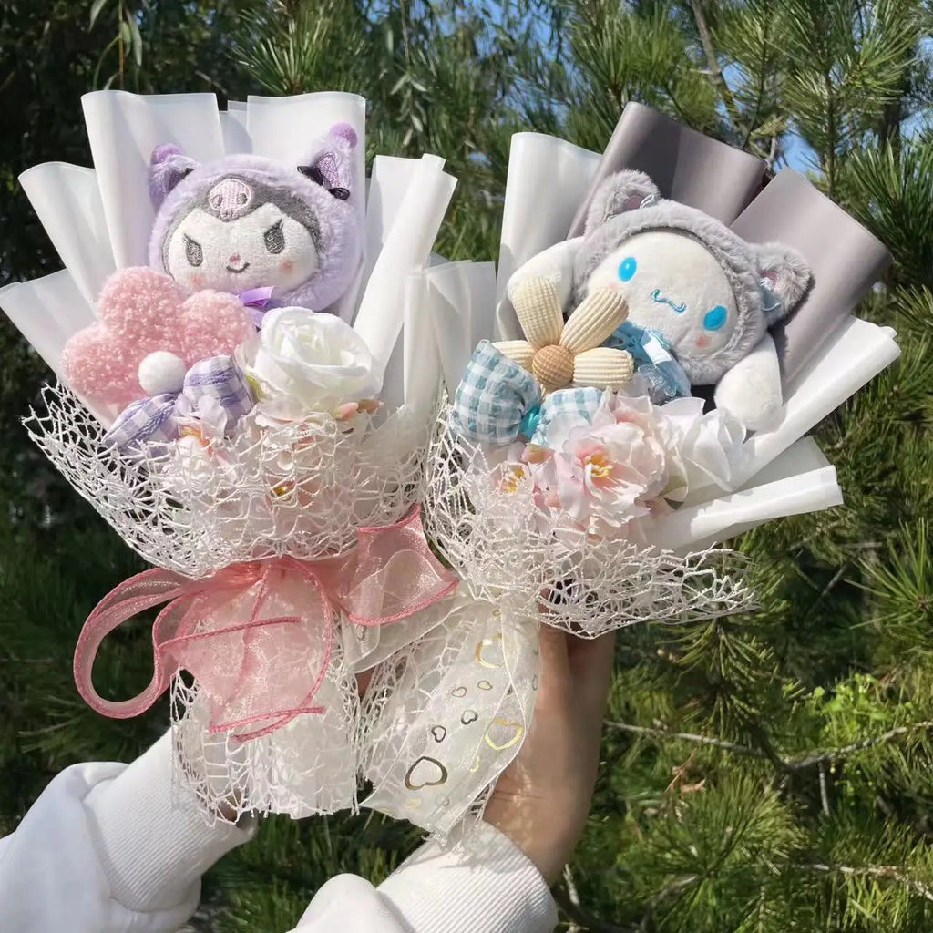 Cartoon Plush Flower Bouquet