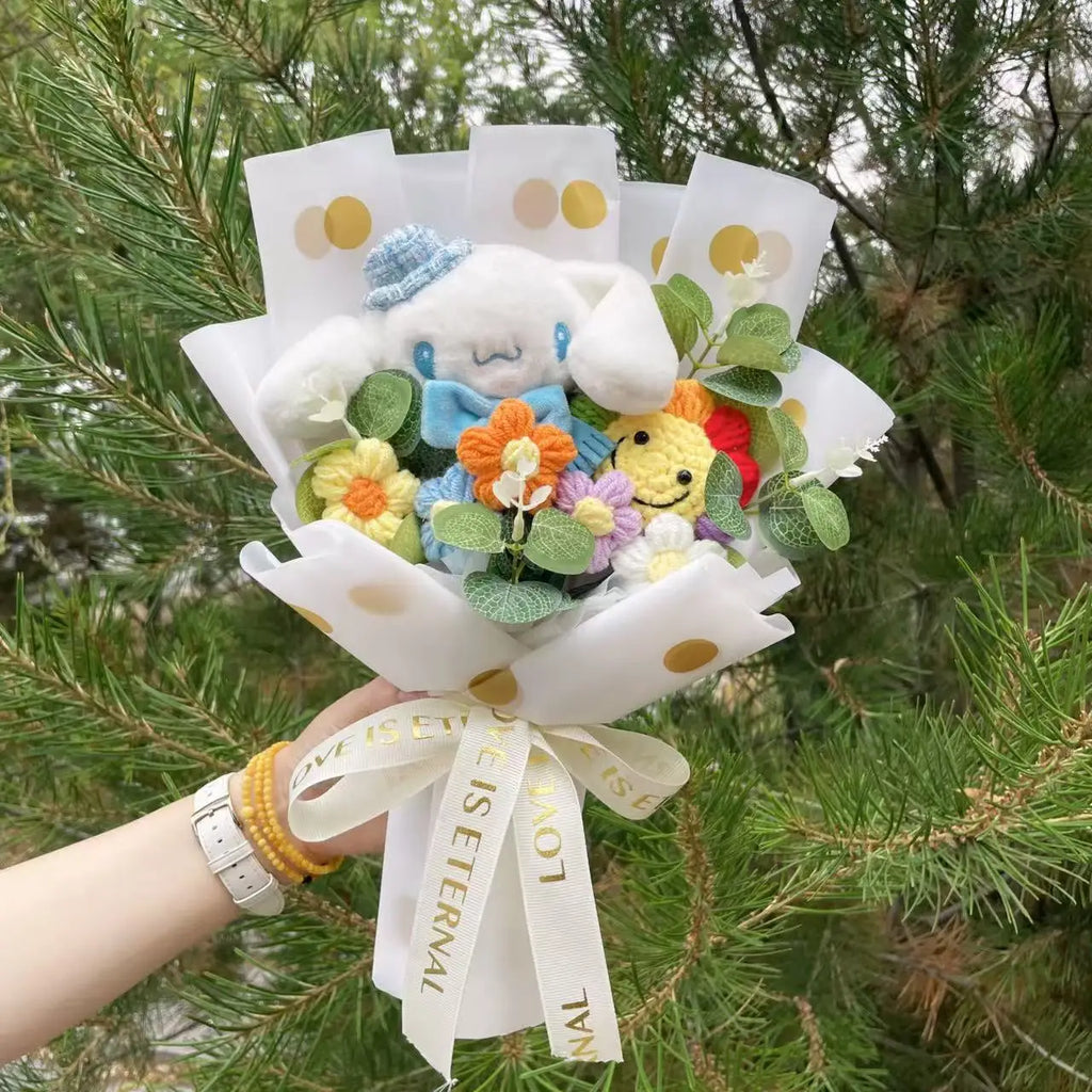 Cartoon Plush Flower Bouquet