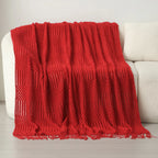 Chunky Knit Throw Blanket