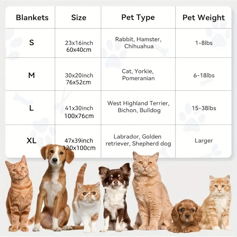 Flannel Pet Blanket