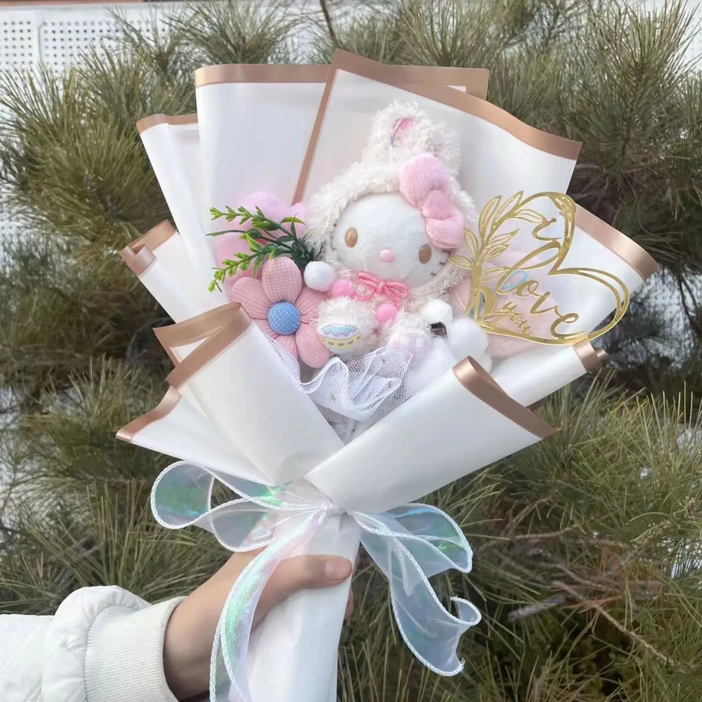 Cartoon Plush Flower Bouquet