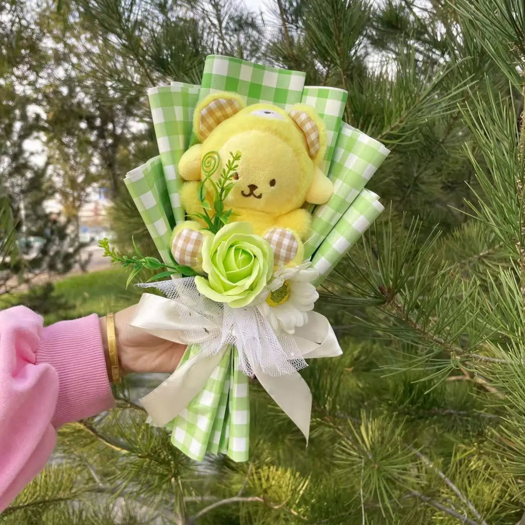 Cartoon Plush Flower Bouquet