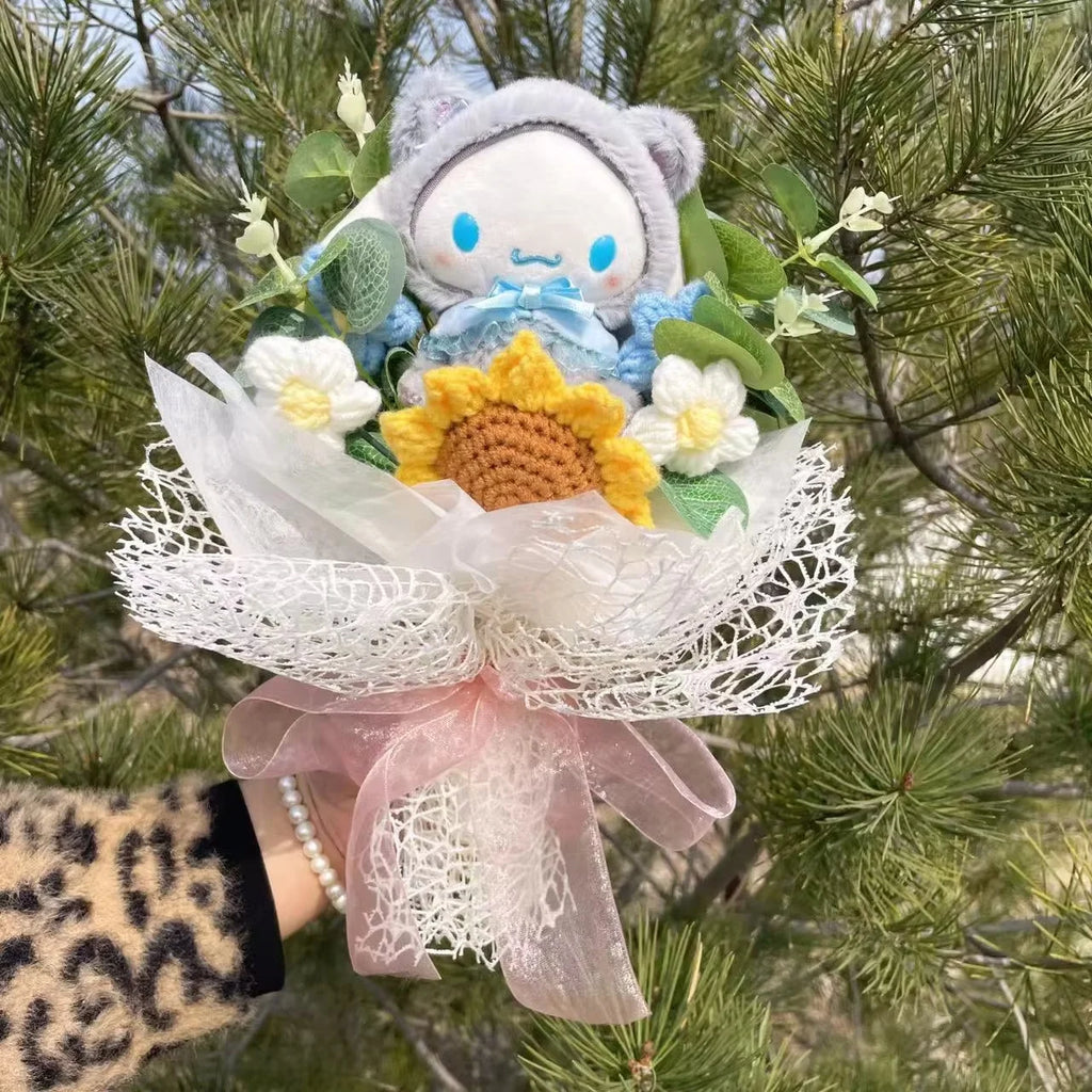 Cartoon Plush Flower Bouquet