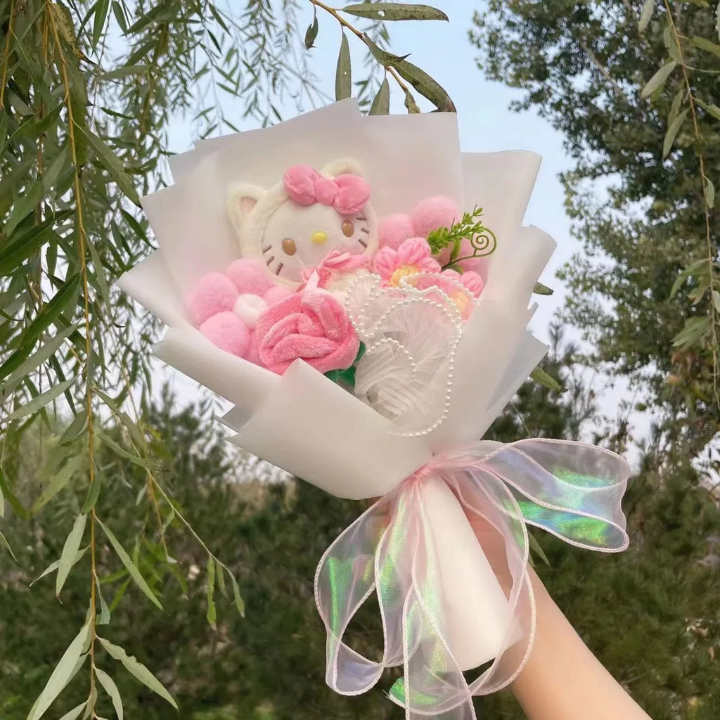 Cartoon Plush Flower Bouquet
