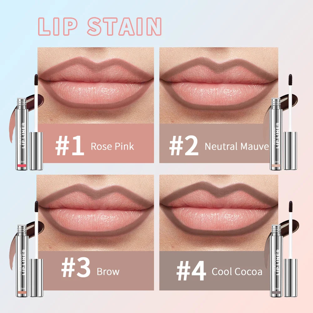 Lakerain Lip Liner – Long-Lasting Waterproof Lip Tint