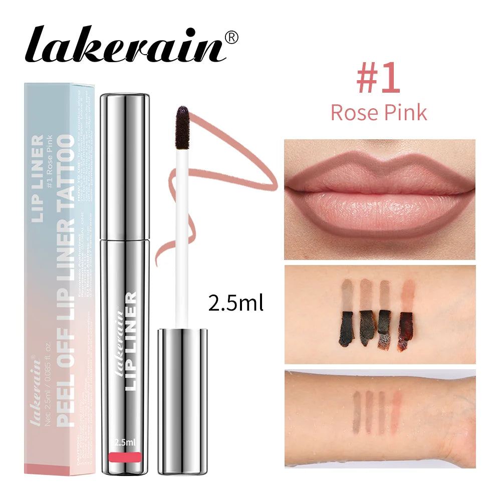 Lakerain Lip Liner – Long-Lasting Waterproof Lip Tint