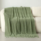 Chunky Knit Throw Blanket