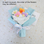 Handmade Mini Crochet Flower Bouquet